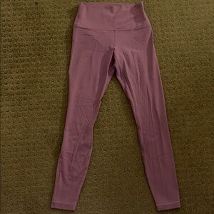 Purple/Pinkish Lululemon High-Waisted Leggings